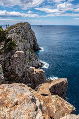 Fototapeta na wymiar Cape Hauy Track. Tasmania cliffs