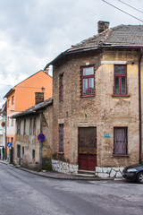 Historic house in the center of Sarajevo. Bosnia and Herzegovina