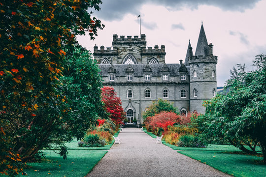 Clan Campbell Castle In Scotland