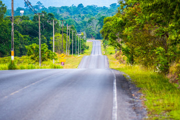 Tourist route in the national park area.7