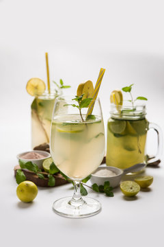 Shikanji is lemonade originating from the Punjab/India. Also known as shikanjvi or Nimbu Pani or sherbet. popular summer cold drink