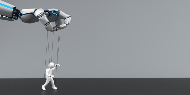 Robot Hand Marionette