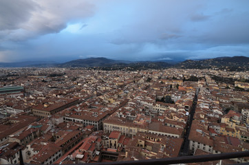 a beautiful cityscape on a cloudy day