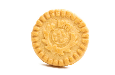 butter cookies isolated