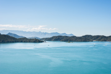 landscape of Sun Moon Lake