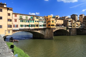 Fototapeta na wymiar Florence - Vecchio Bridge