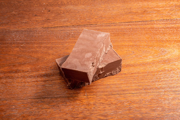 Chocolate bars for confectionery
