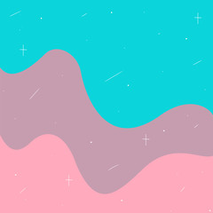 Fototapeta premium Modern geometric pink blue white colors abstract web gradient background