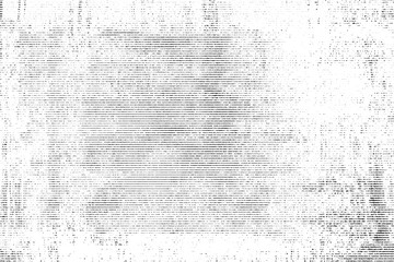 Obraz premium Halftone monochrome grunge horizontal lines texture.