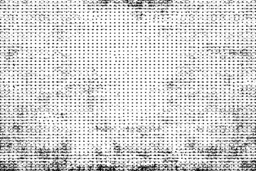 Halftone monochrome grunge horizontal lines texture.