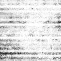 Halftone monochrome grunge horizontal lines texture.