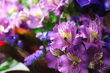 カラフルなブーケ