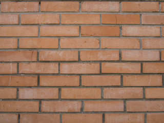 old red brick wall texture background