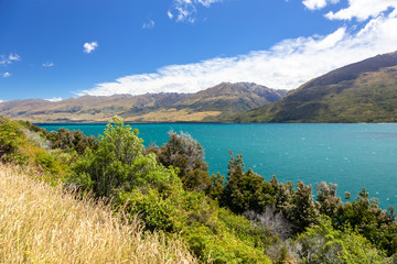 Fototapeta premium lake Wanaka; New Zealand south island