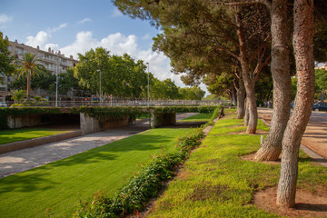 Center of Cambrils, Spain
