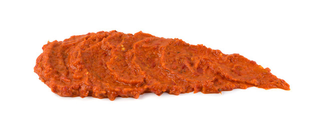 Ajvar or Pindjur Orange Vegetable Spread made from Bell Peppers