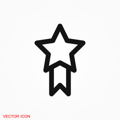 Obraz premium Prize icon vector sign symbol for design