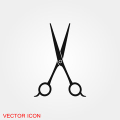 Scissors icon vector sign symbol for design