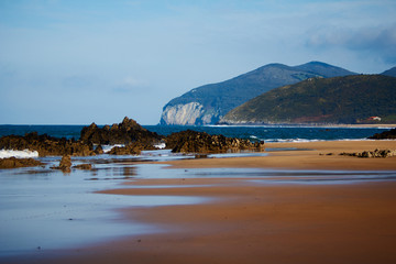 beach in spain , natural and beauty