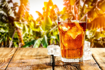 Ice tea and summer time 