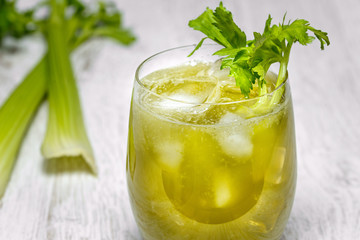 Non-Alcoholic Fresh Celery Cocktail
