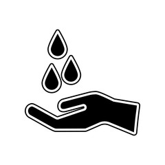 Solidarity icon. Element of blood donation for mobile concept and web apps icon. Glyph, flat icon for website design and development, app development