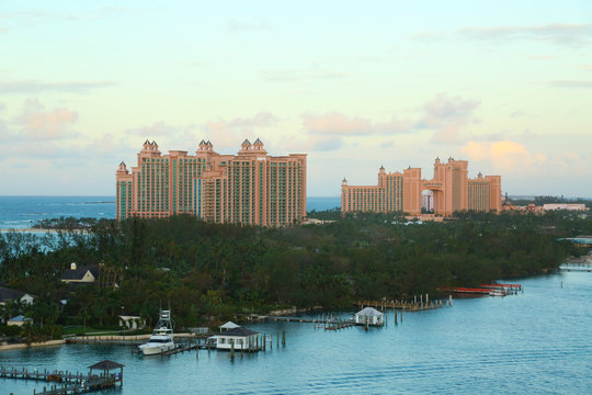 Atlantis Resort on Paradise island in the island of Nassau, in the heart of the Caribbean sea