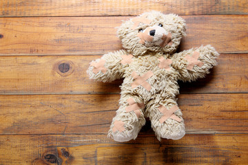 Teddy Bear with Bandage