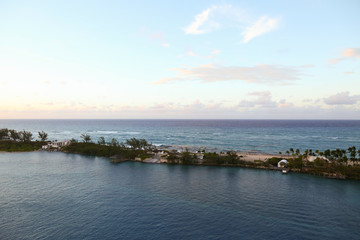 Tropical paradise in the Bahamas 