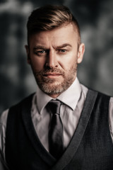 Fototapeta premium handsome brutal man