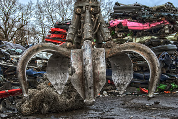Old Metal on Scrapyard