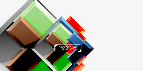 Abstract arrows composition background