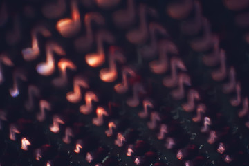 Musicality bokeh background