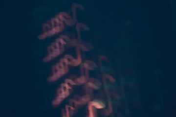 Musicality bokeh background