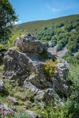 Rock formation of the Palencia mountain
