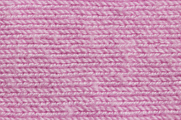 Pink knit background with patterns