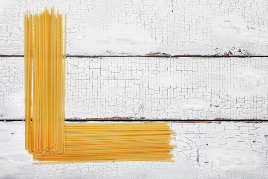 spaghetti on old boards