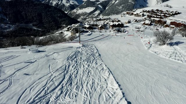 Ski holiday at Albiez (France)