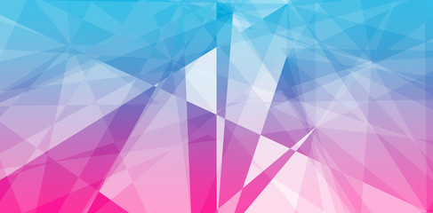 Abstract intersecting triangle shape lines geometric background