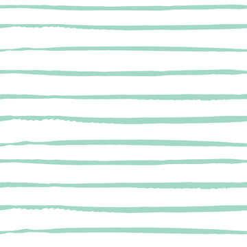 Seamless abstract pattern with hand drawn painted stripes
