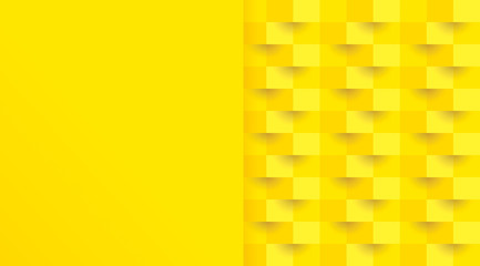 Yellow abstract background vector with blank space for text.