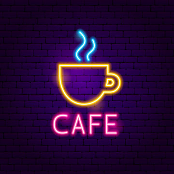 Cafe Neon Label