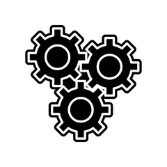 mechanism icon. Element of finance and chart for mobile concept and web apps icon. Glyph, flat icon for website design and development, app development