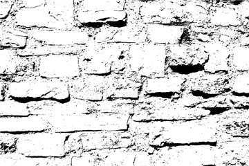 Bricks and stones light texture, abstract vector background.