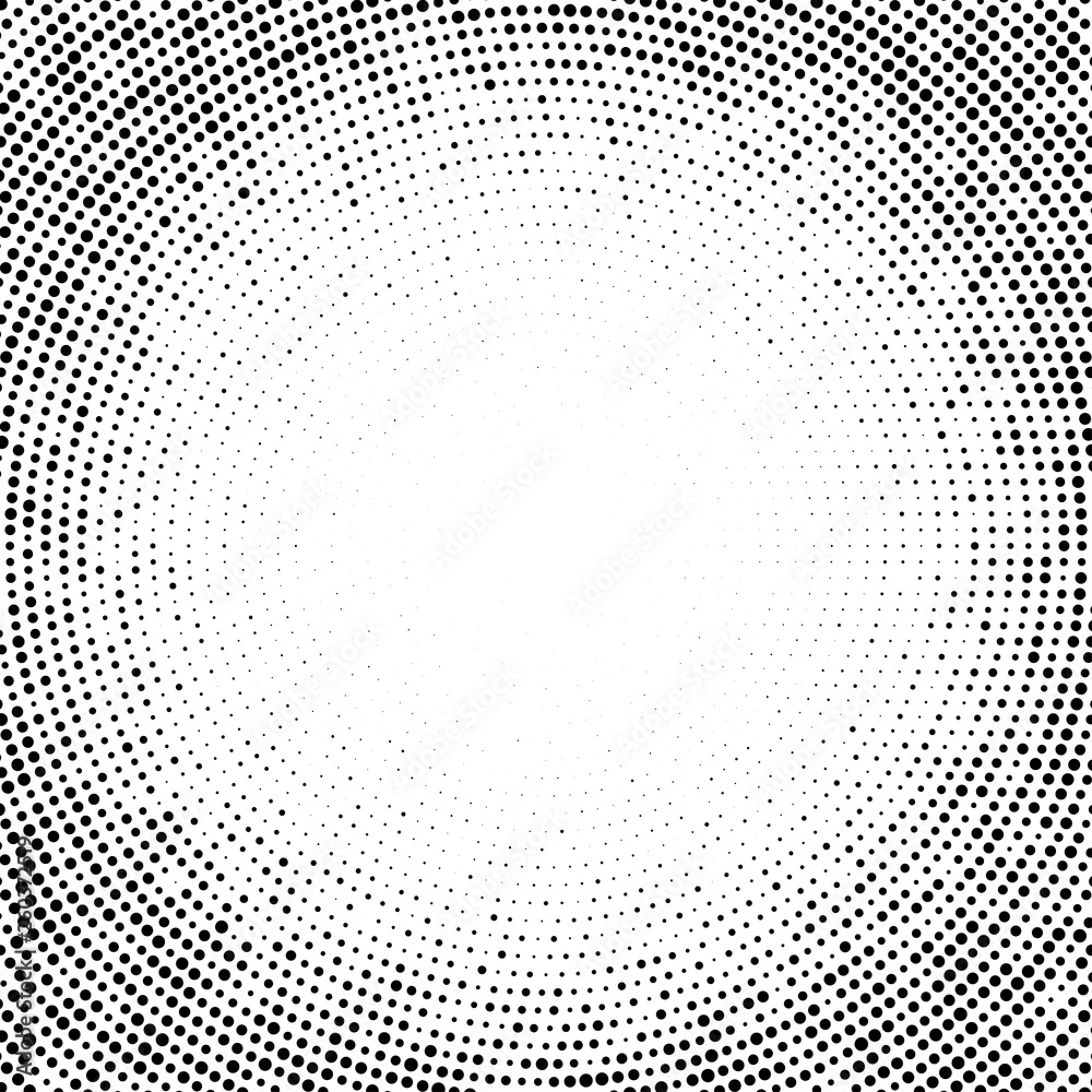 Wall mural halftone abstract dotted backgrounds for your design. halftone effect vector pattern. circle dots is