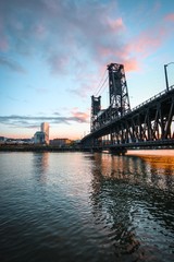 Portland Downtown Bridge River