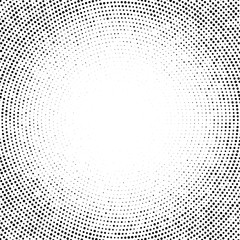 Halftone abstract dotted backgrounds for your design. Halftone effect vector pattern. Circle dots isolated on the white background.Circular gradient texture.