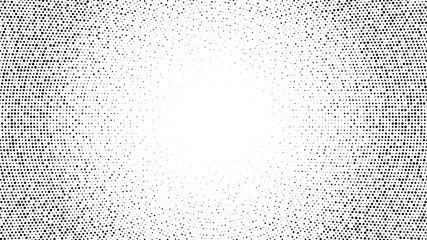Halftone dotted background. Halftone effect vector pattern. Circle dots isolated on the white background.