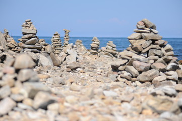 Байкал вид ландшафт камни озеро вода