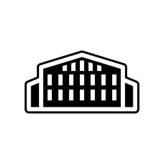 university icon. Element of Buildings for mobile concept and web apps icon. Glyph, flat icon for website design and development, app development